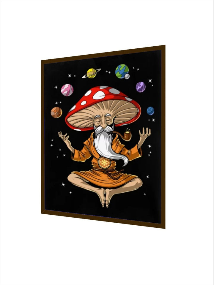 Stellar Spore Enlightenment - Buddha wall art