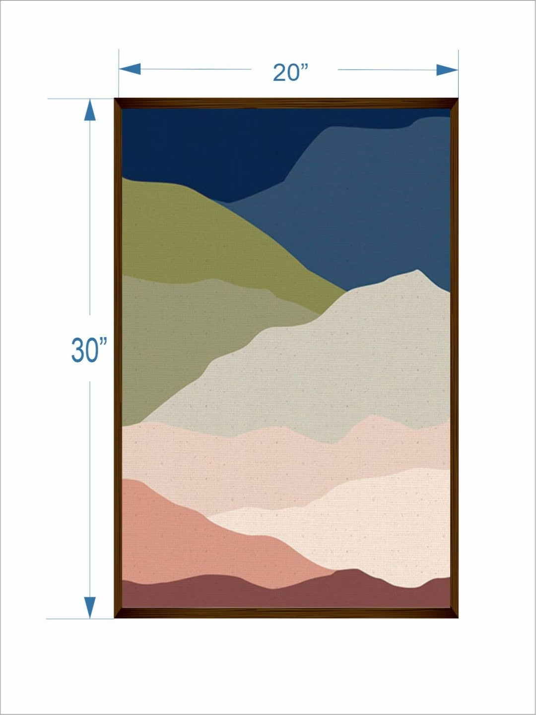 Harmony of Earthy Tones - Bold Abstract Designs