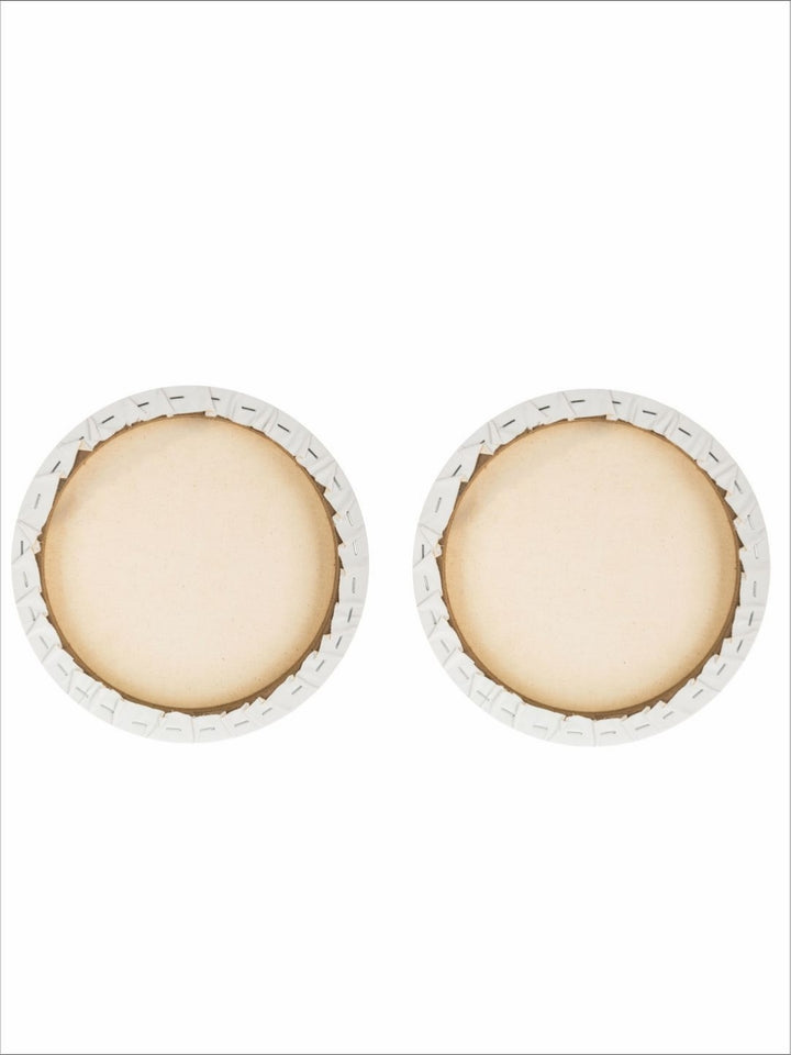 Yin Yang Abstract Artistry Unveiled - Round canvas painting