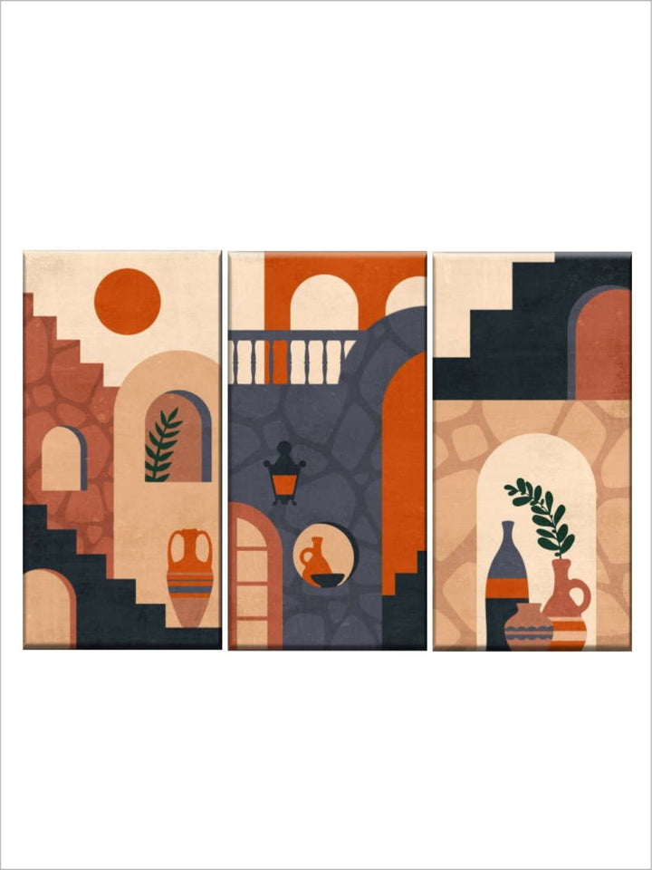 Architectural Nature Fusion - Abstract Wall Art