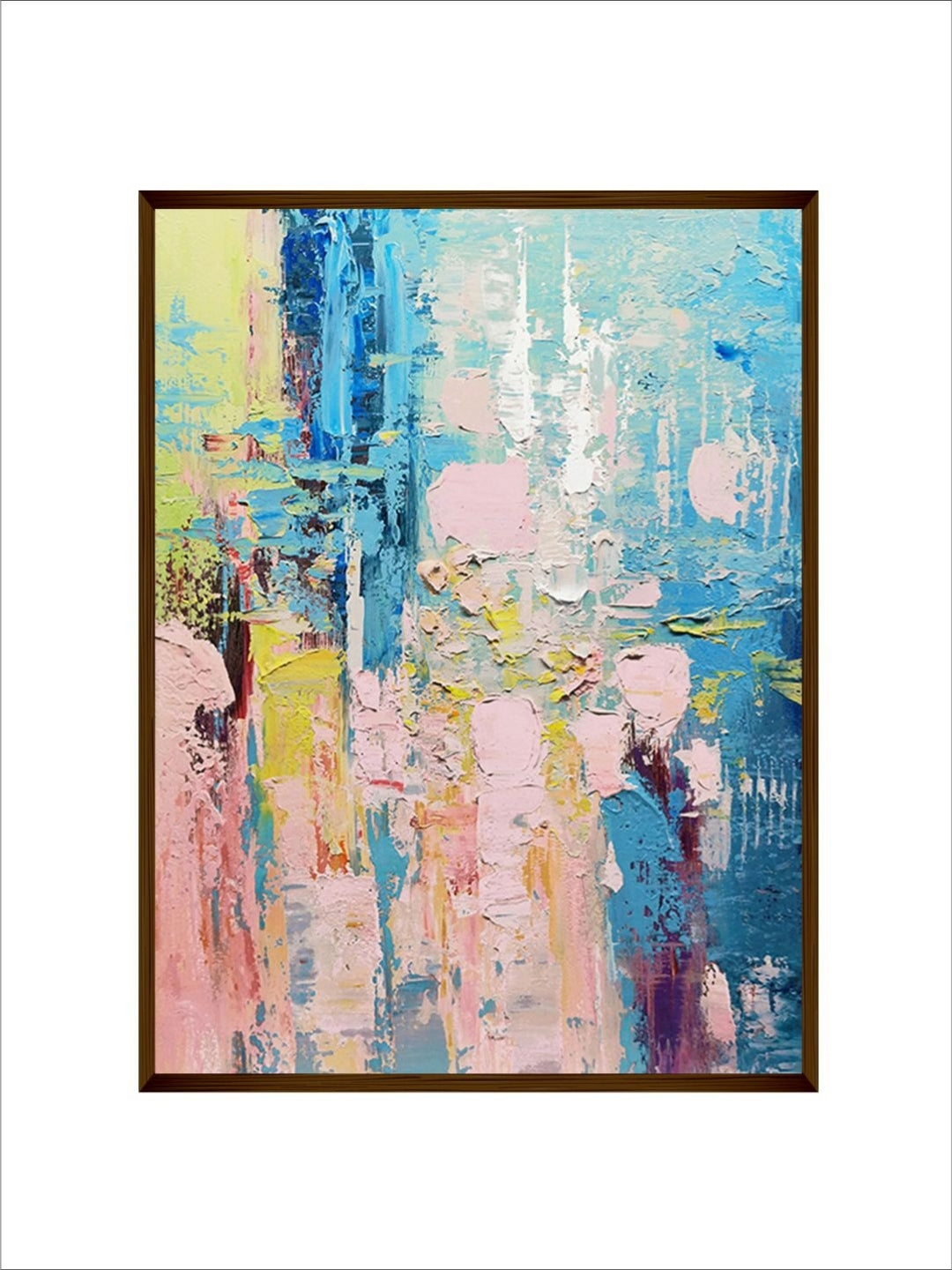 Eternal Spring?s Embrace - Large Abstract Painting