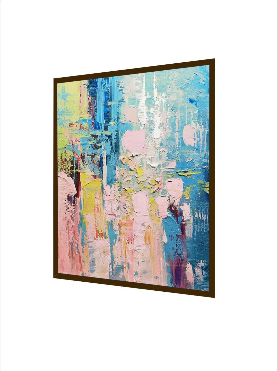 Eternal Spring?s Embrace - Large Abstract Painting