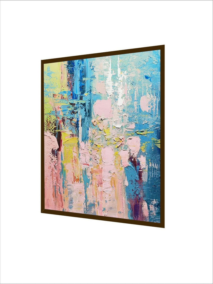Eternal Spring?s Embrace - Large Abstract Painting