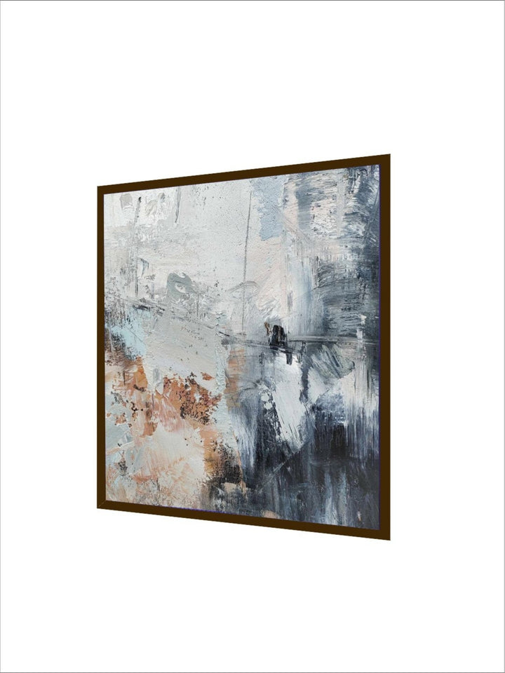 Whispers of Winter?s End - Floral canvas art