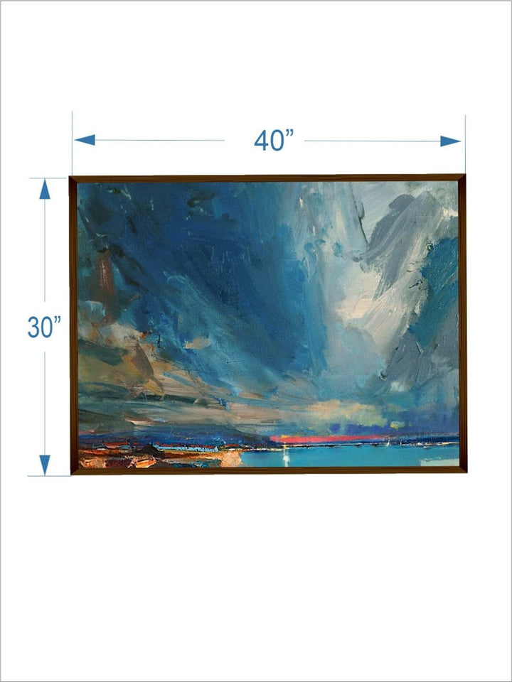 Colors Breathing Life Anew - Night sky artwork
