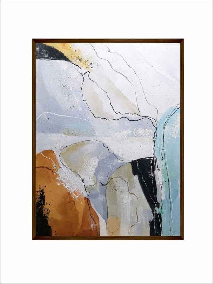Whispering Winds Colorful Silence - Creative wall decor