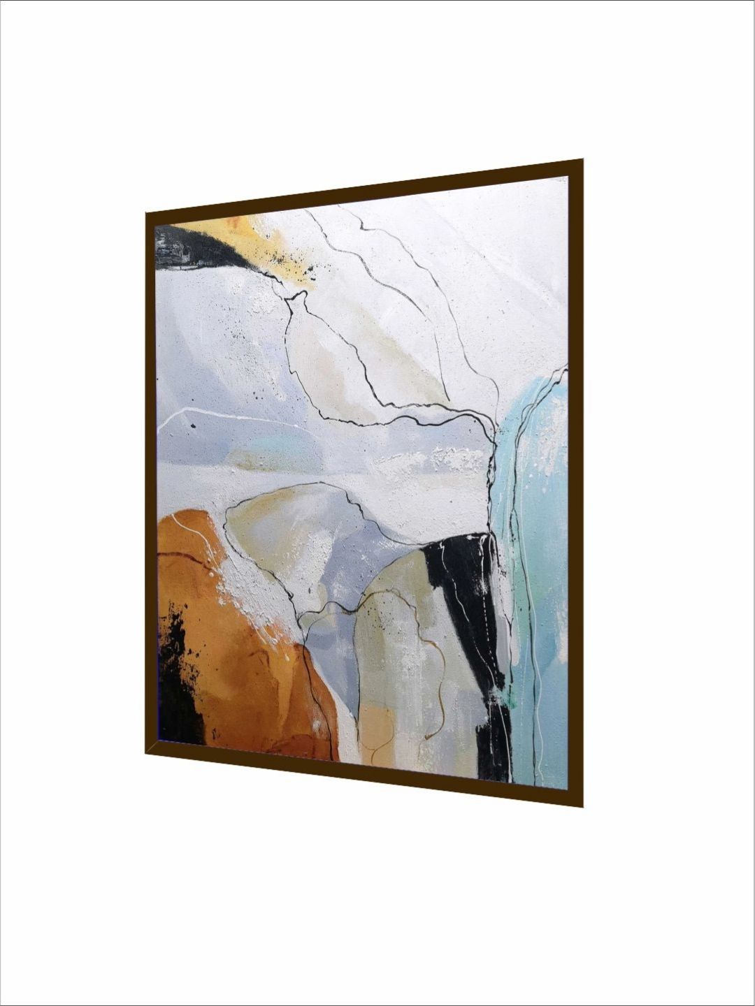 Whispering Winds Colorful Silence - Creative wall decor