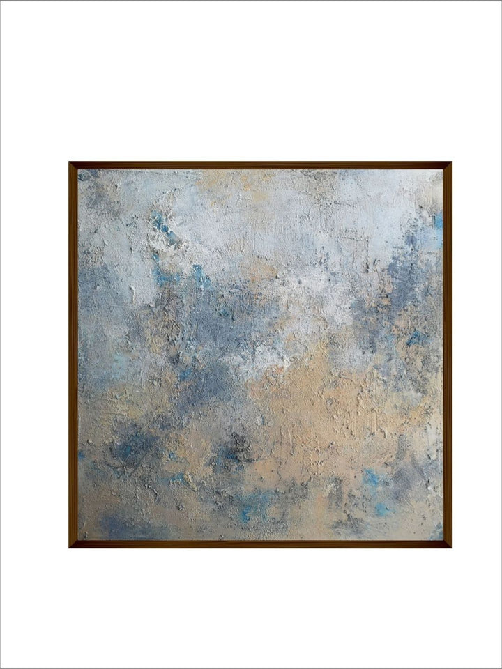 Whispers of a Clouded Sky - Abstract Artwork Decor