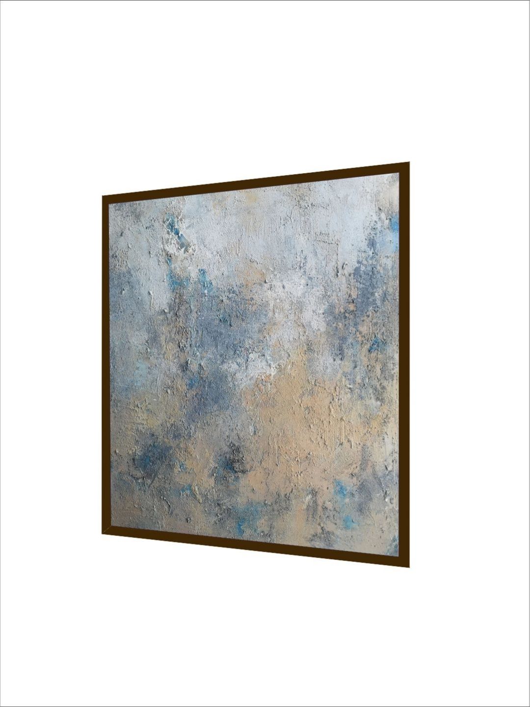 Whispers of a Clouded Sky - Abstract Artwork Decor