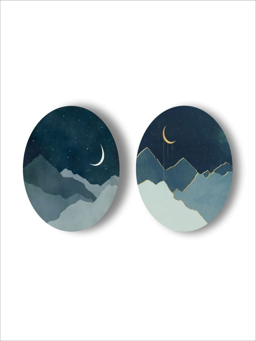 Starry Night?s Twin Alpine Dreams - Decorative wall art