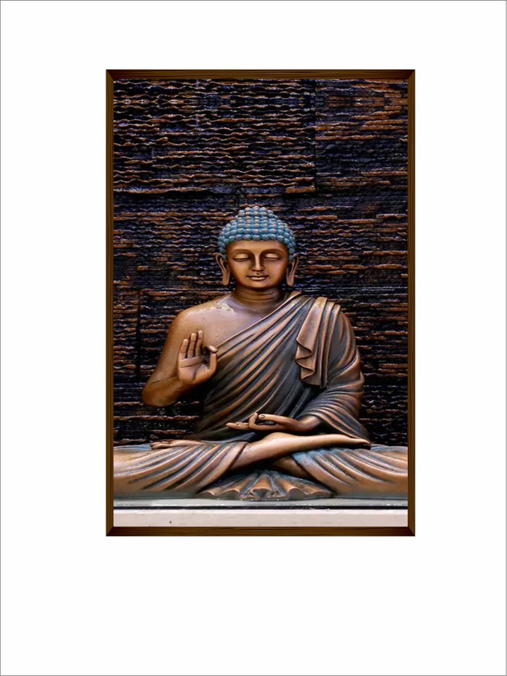 Contemplation Amidst Timeless Walls - Tranquility wall art