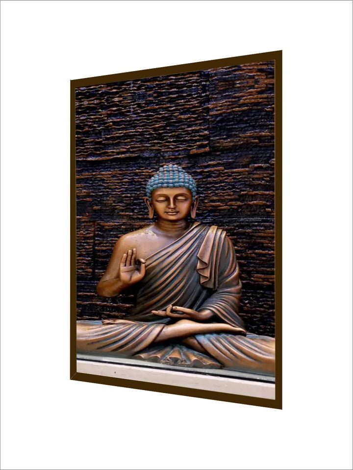 Contemplation Amidst Timeless Walls - Tranquility wall art