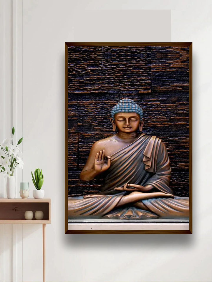 Contemplation Amidst Timeless Walls - Tranquility wall art