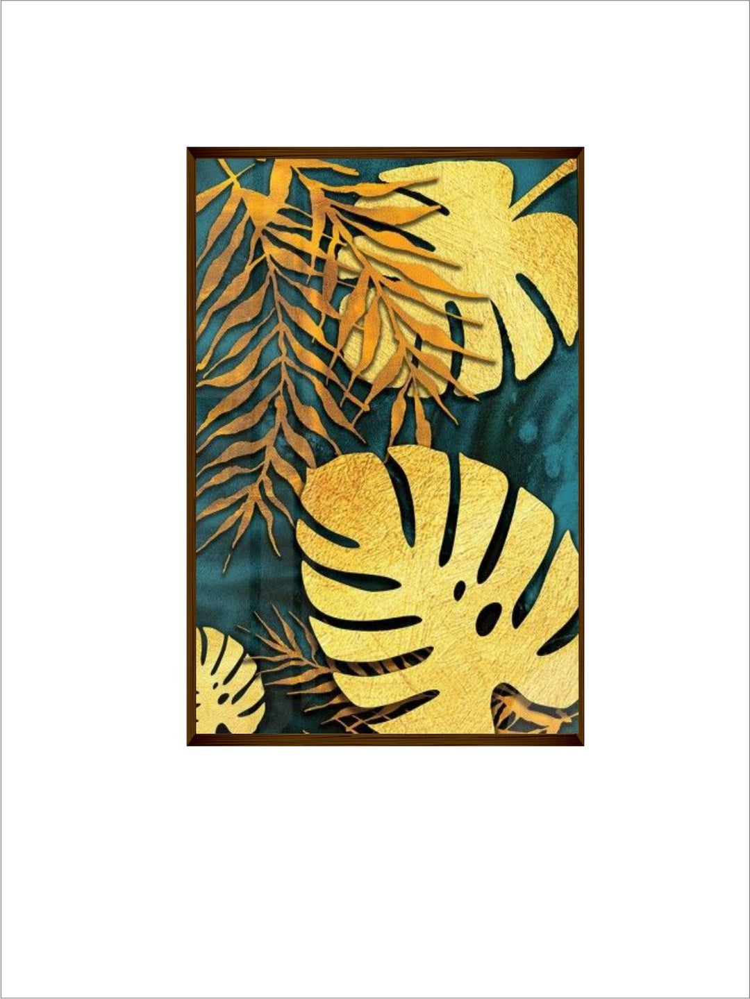 Moonlit Gold Leaf Whispers