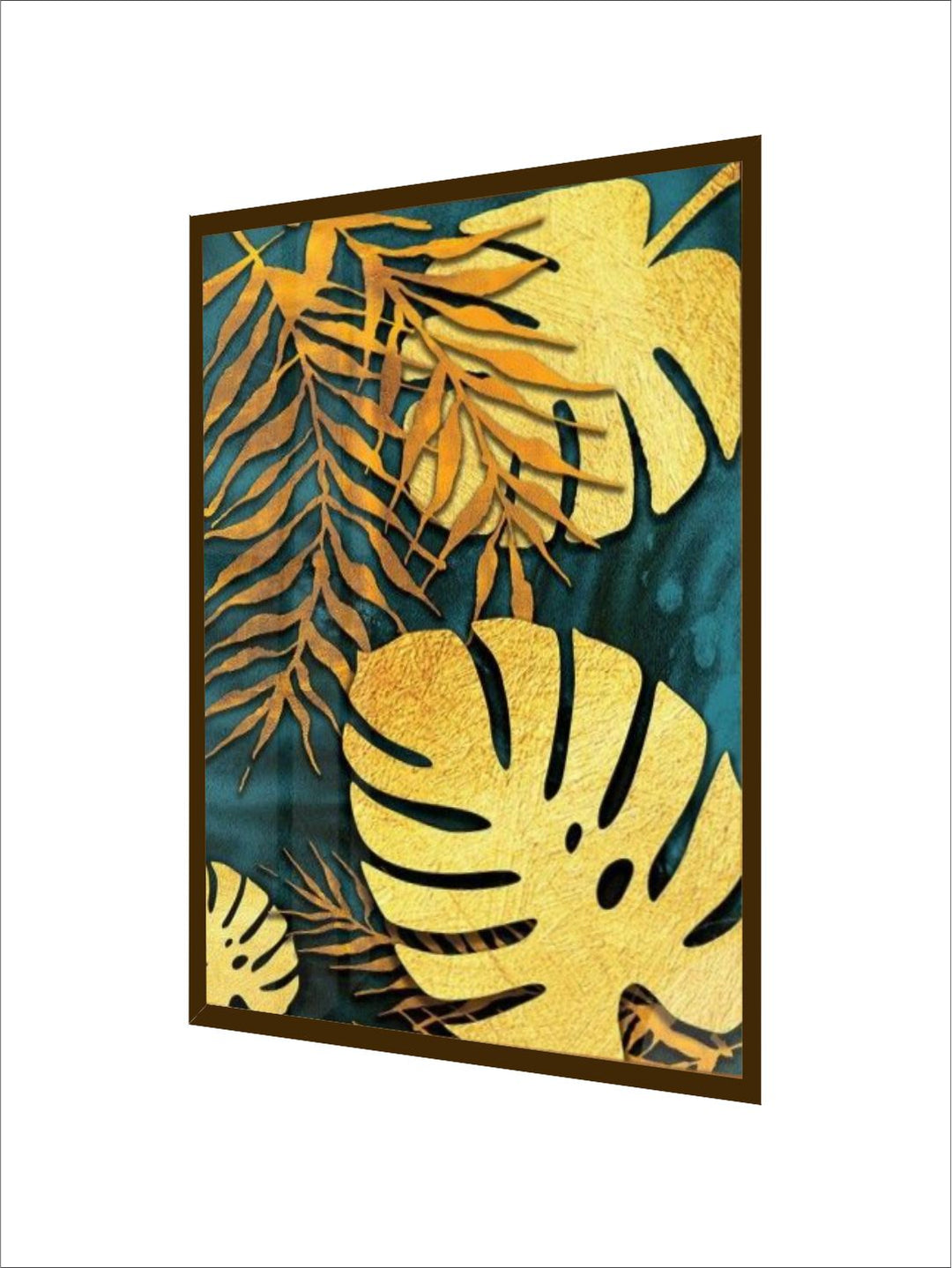 Moonlit Gold Leaf Whispers