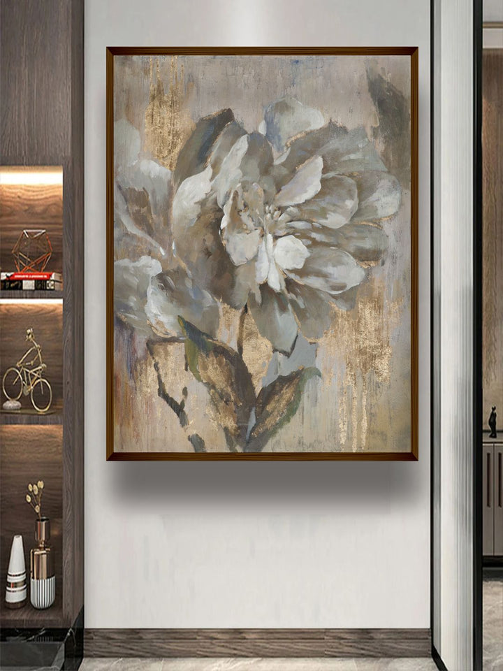 Blossoming Elegance Amidst Silence