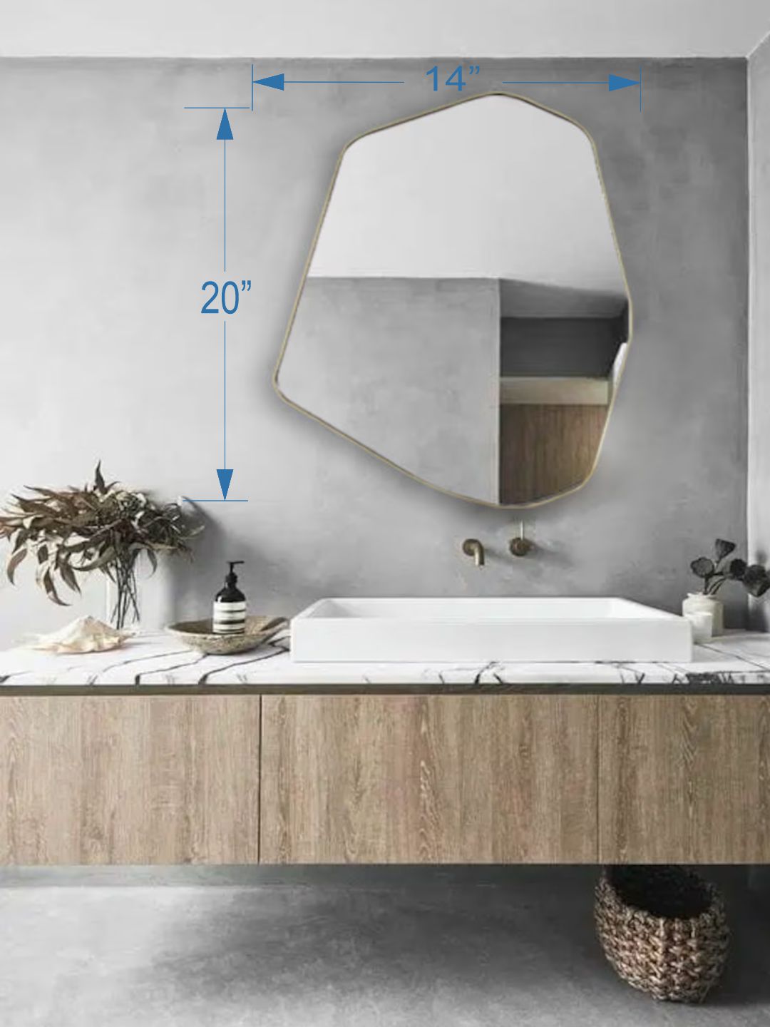 Assymetric Mirrors