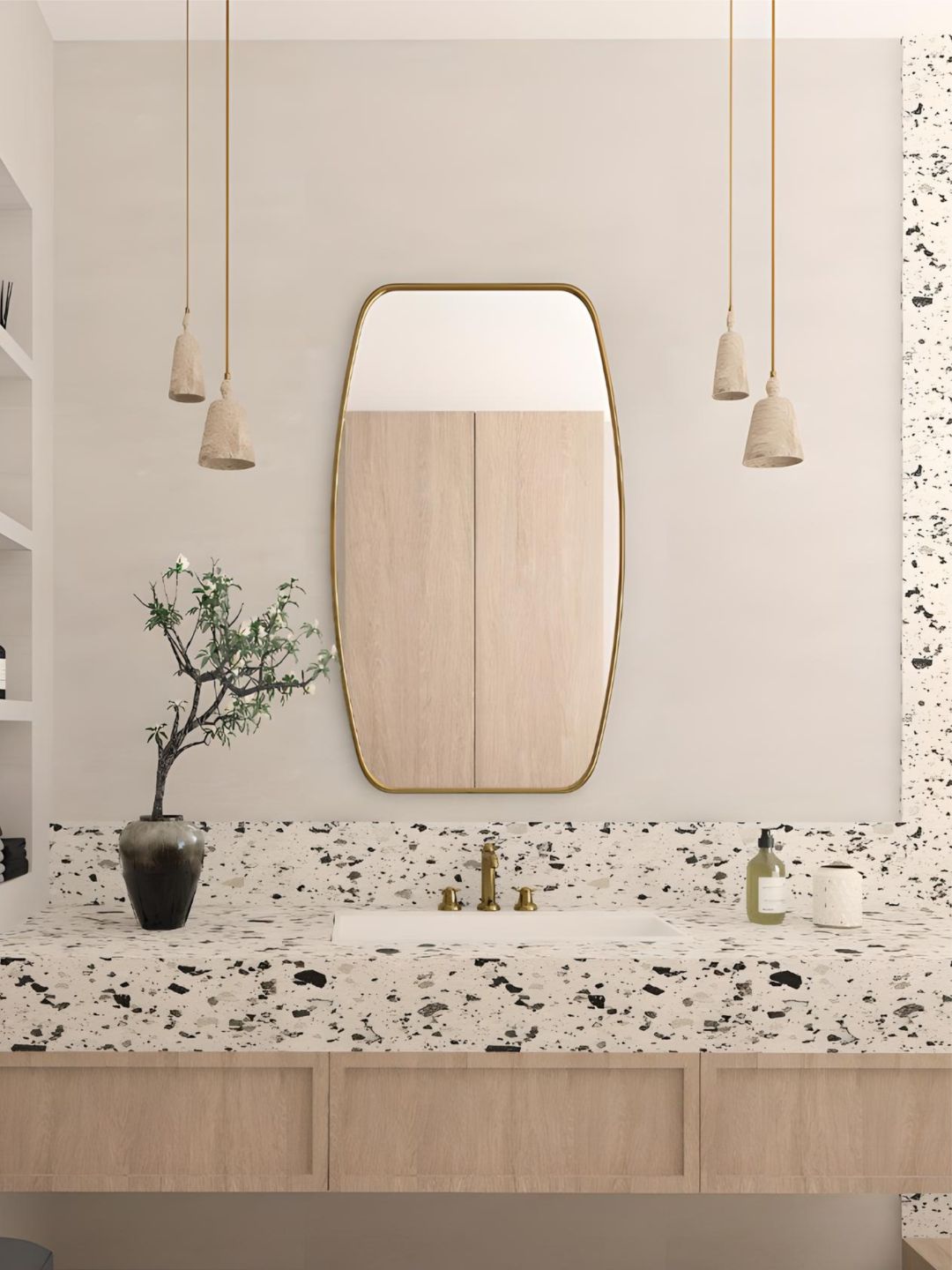 Assymetric Mirrors
