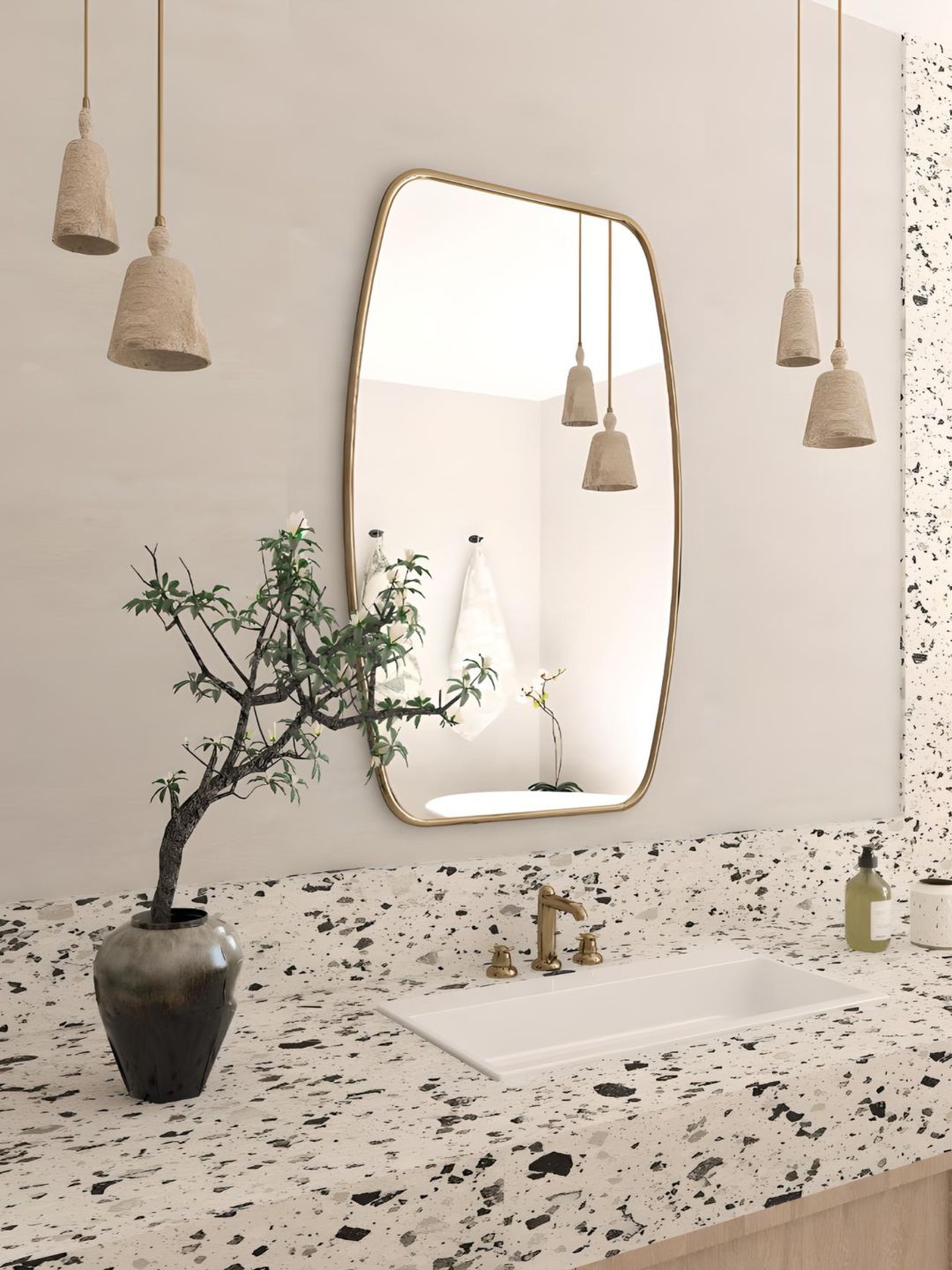 Assymetric Mirrors
