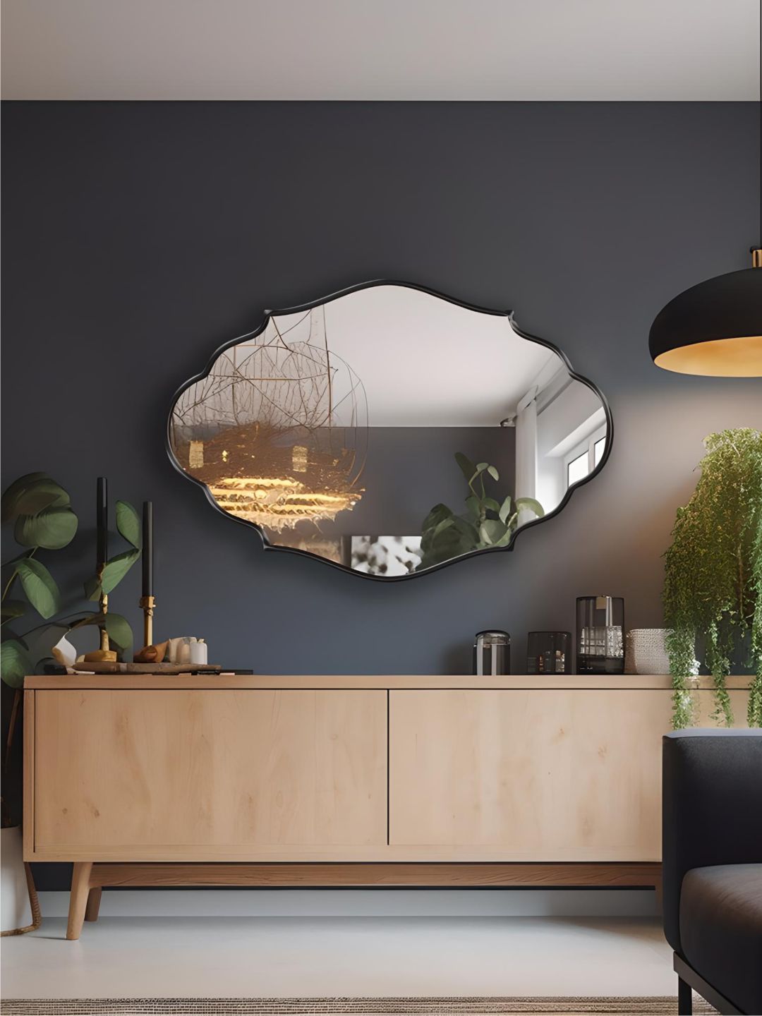 Assymetric Mirrors