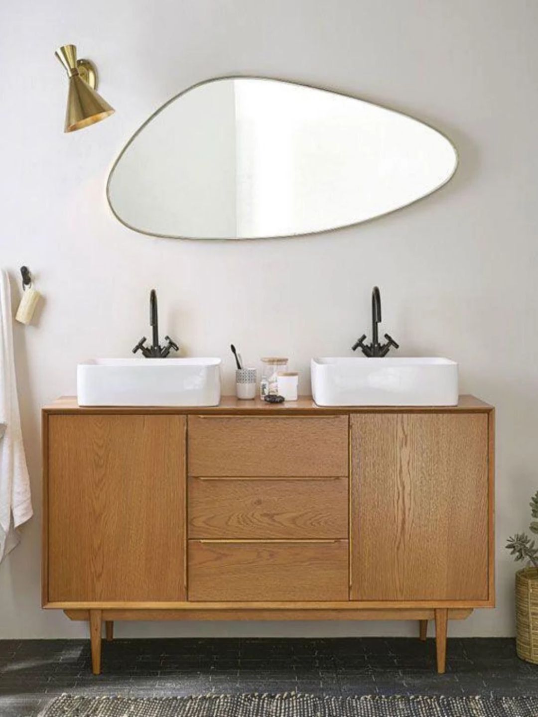 Assymetric Mirrors