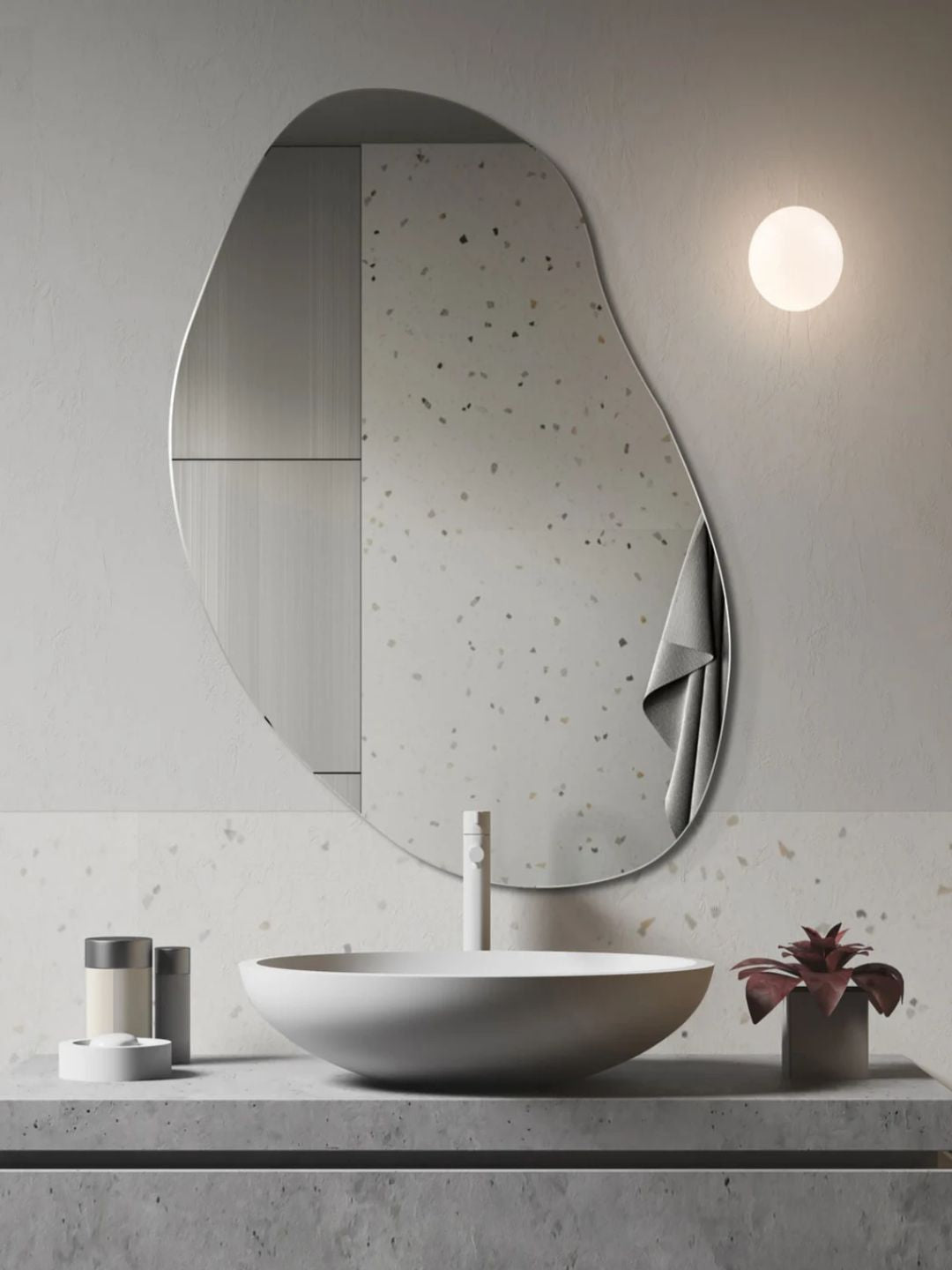 Assymetric Mirrors