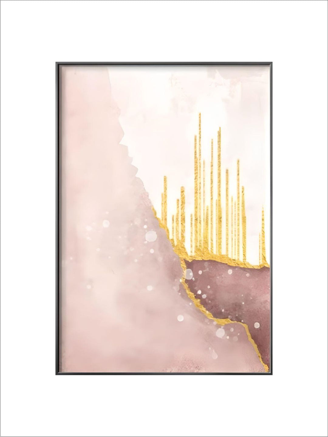 Subtle Pink Abstract Wall Art Fine Art Canvas Prints Nordic Art Paintings For Bedroom Living Room Modern Scandinavian Interior Wall Art Decor