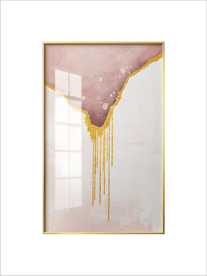 Subtle Pink Abstract Wall Art Fine Art Canvas Prints Nordic Art Paintings For Bedroom Living Room Modern Scandinavian Interior Wall Art Decor