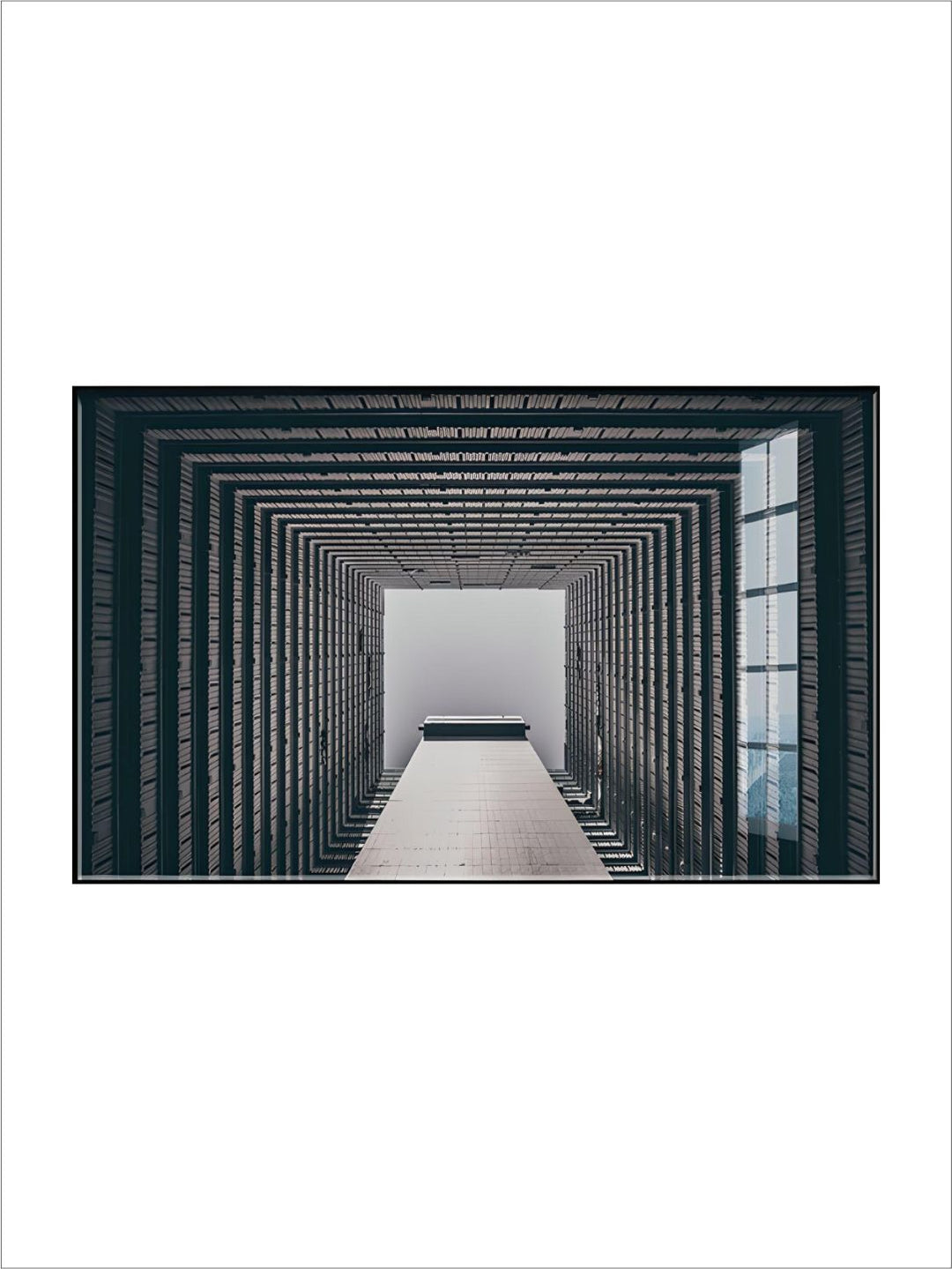 Modern Abstract Architectural Wall Art Fine Art Canvas Prints Minimalist Design Pictures For Loft Living Room Apartment Decor Home & Office Interiors