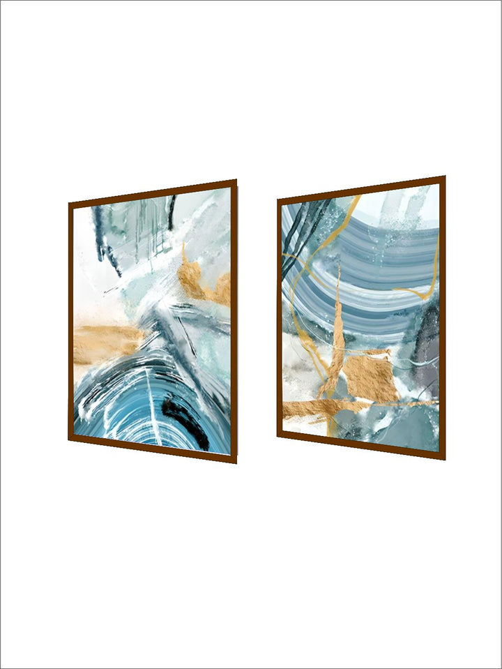 Nordic Abstract Sky Blue Summer Sea Wall Art Fine Art Canvas Prints Contemporary Pictures For Living Room Bedroom Modern Home Office Interior Decor