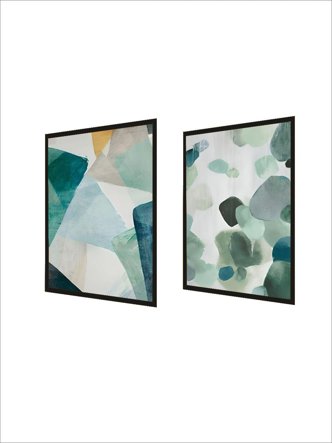 Textural Shades Of Green Abstract Wall Art Fine Art Canvas Prints Nordic Style Modern Pictures For Living Room Bedroom And Contemporary Office Interiors