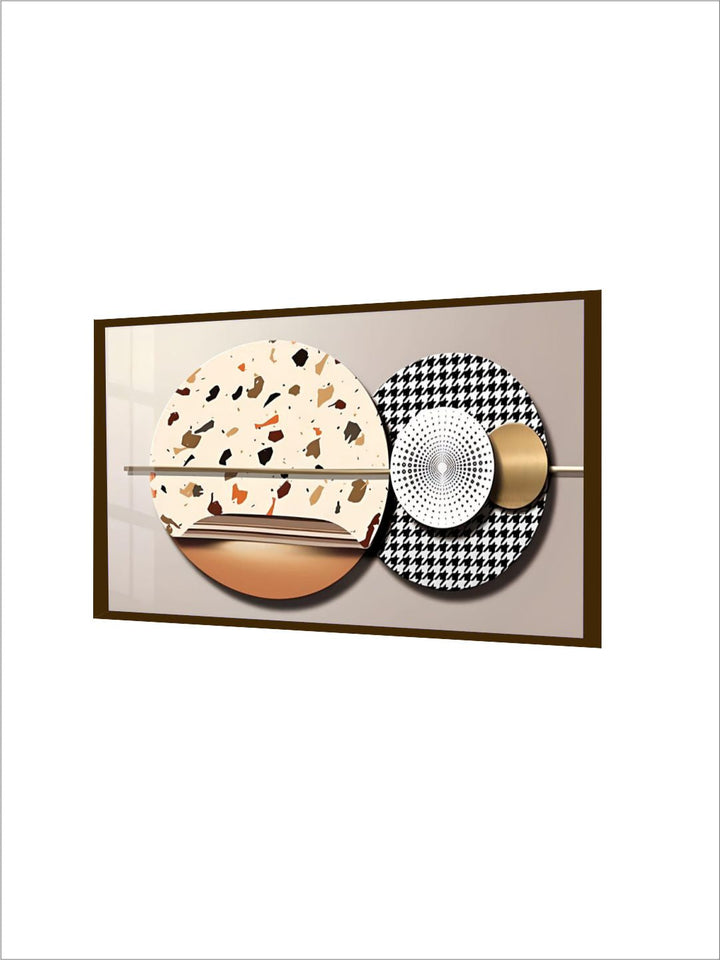 Abstract Sun Moon Geometry Wall Art Fine Art Canvas Prints Modern Pictures For Luxury Living Room Dining Room Bedroom Contemporary Nordic Art Decor