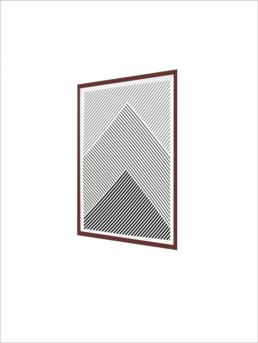 Modern Abstract Black And White Minimalist Geometric Line Art Fine Art Canvas Prints Nordic Style Wall Art For Office Or Home Interior Design