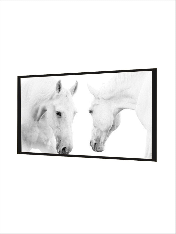 Beautiful White Horse Posters Modern Stylish Black White Nordic Canvas Prints Pictures For Modern Home Living Room Paintings Bedroom Decor