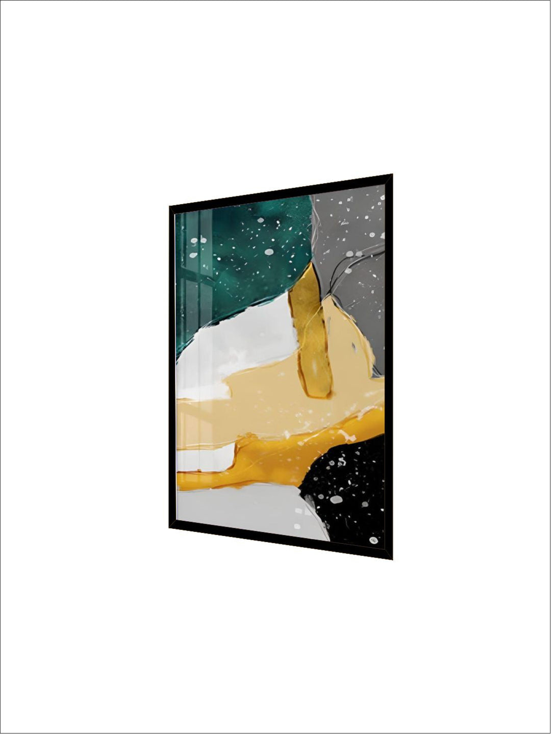 Modern Nordic Abstract Elements Vertical Format Wall Art Fine Art Canvas Prints Pictures For Entrance Hallway Living Room Home Office Decor