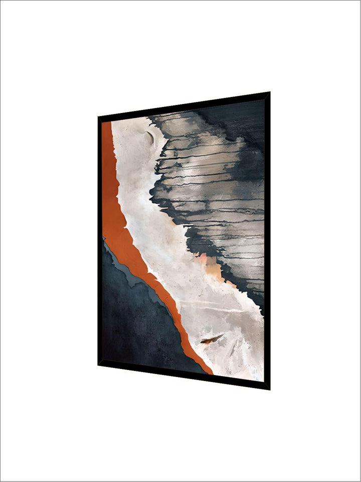 Modern Nordic Abstract Elements Vertical Format Wall Art Fine Art Canvas Prints Pictures For Entrance Hallway Living Room Home Office Decor