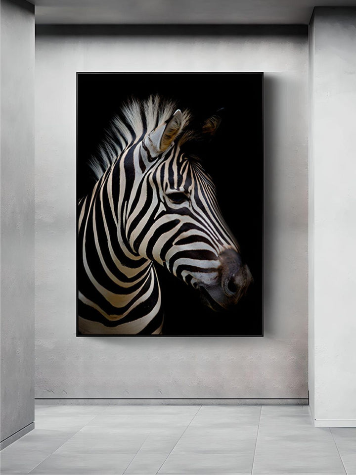 Black & White Wild Animals Wall Art Minimalist Nordic Style Fine Art Canvas Prints Modern Pictures Of Nature For Living Room Bedroom Home Office Decor