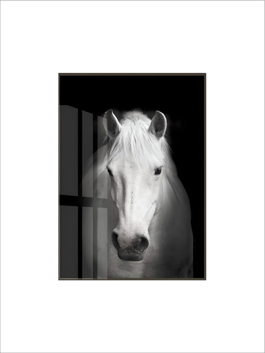 Black & White Wild Animals Wall Art Minimalist Nordic Style Fine Art Canvas Prints Modern Pictures Of Nature For Living Room Bedroom Home Office Decor