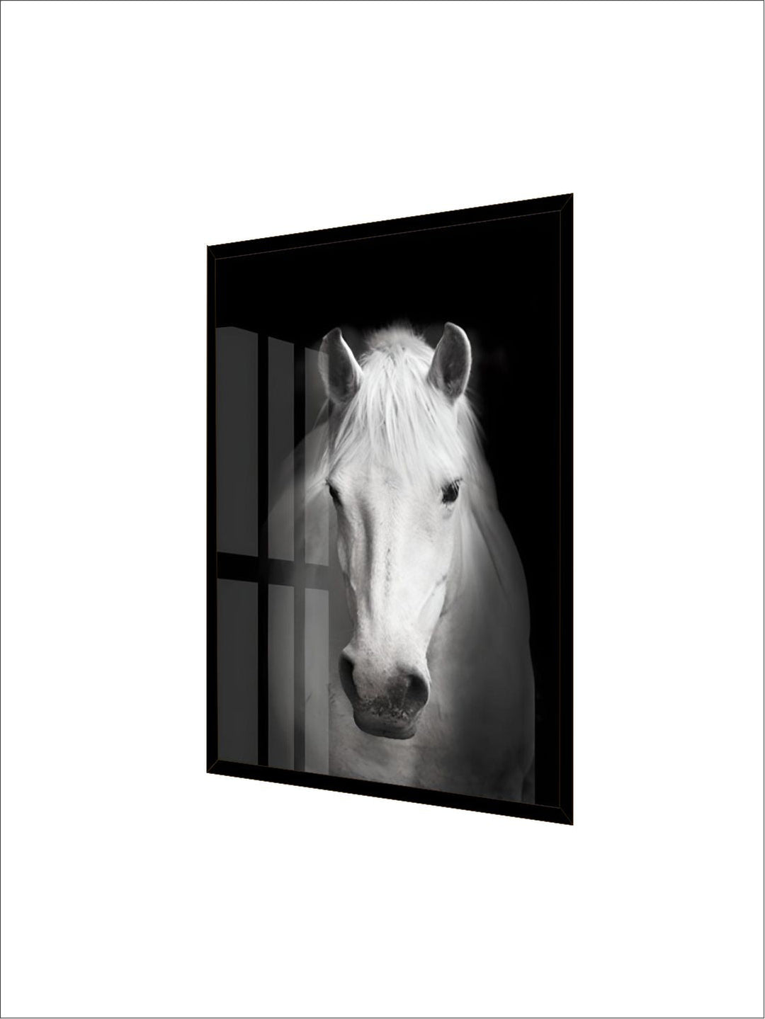 Black & White Wild Animals Wall Art Minimalist Nordic Style Fine Art Canvas Prints Modern Pictures Of Nature For Living Room Bedroom Home Office Decor