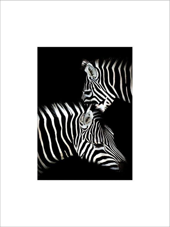 Black & White Wild Animals Wall Art Minimalist Nordic Style Fine Art Canvas Prints Modern Pictures Of Nature For Living Room Bedroom Home Office Decor