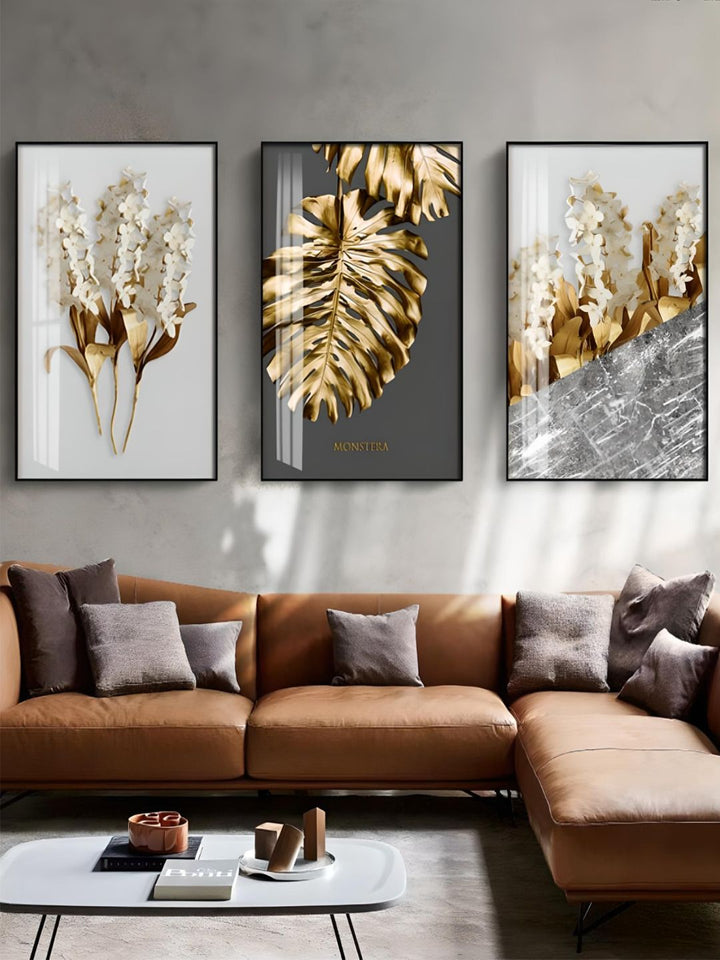 Tropical Gold Wall Art