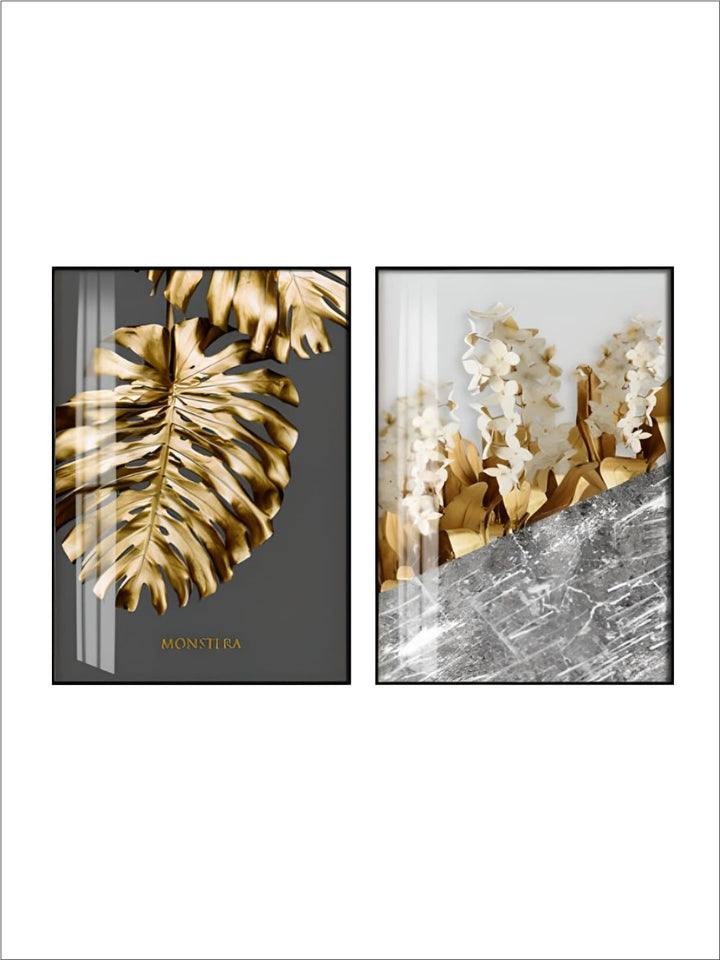 Tropical Gold Wall Art