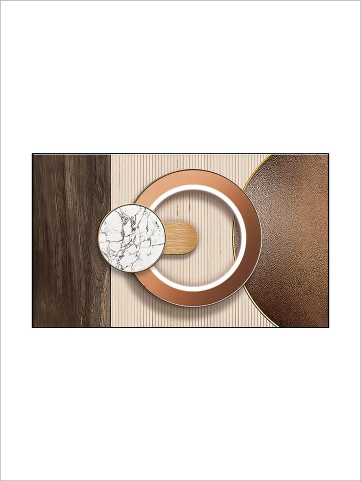 Abstract Sun Moon Wall Art Fine Art Canvas Prints 3d Abstract Geometric Visualization Pictures For Luxury Apartment Hotel Home Office Art Decor