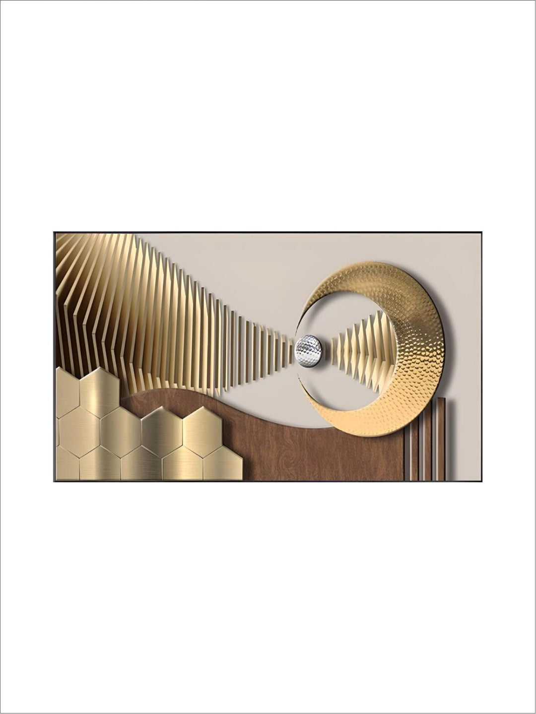 Modern Abstract Sun Moon Wall Art Fine Art 