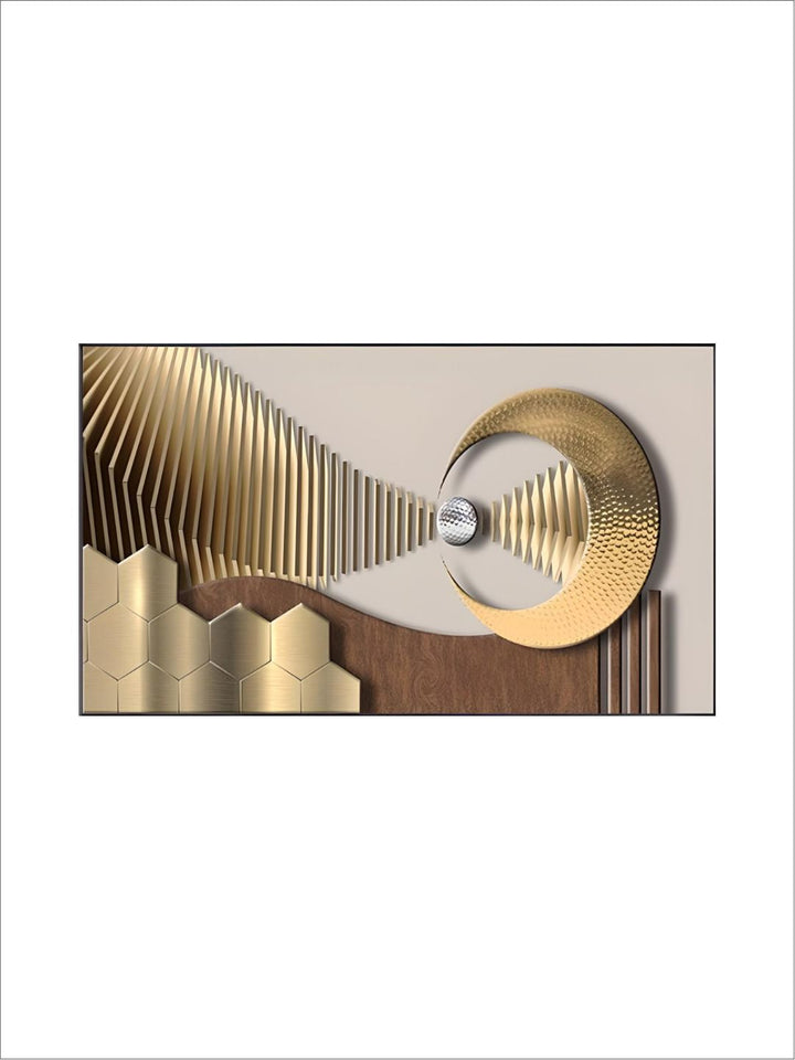 Modern Abstract Sun Moon Wall Art Fine Art 