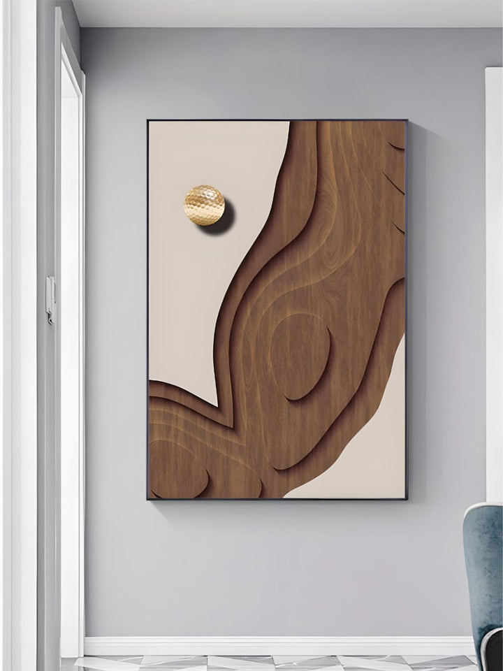 Modern Abstract Sun Moon Wall Art Fine Art 
