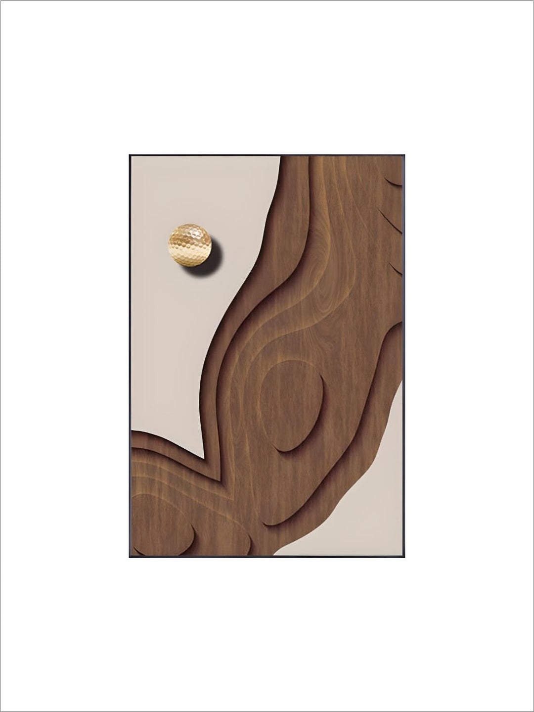 Modern Abstract Sun Moon Wall Art Fine Art 