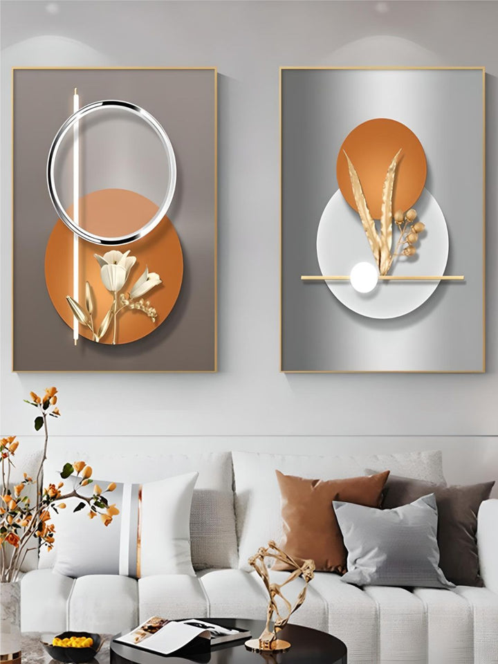 Modern Abstract Nordic Bohemian Abstract Wall Art Fine