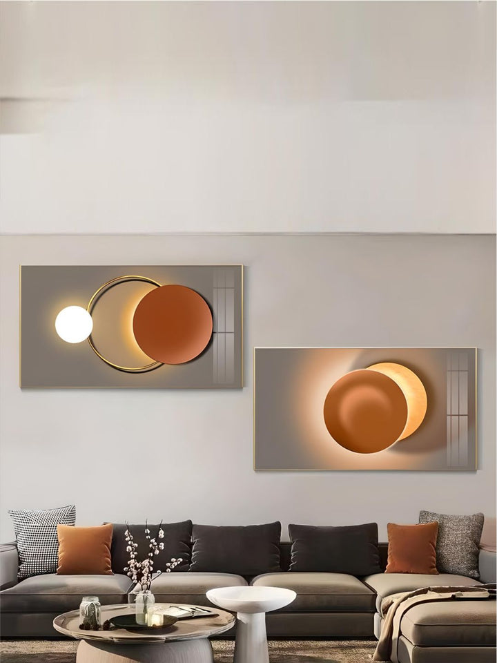 Modern Abstract Architectural Interior Wall Adornment Fine Art