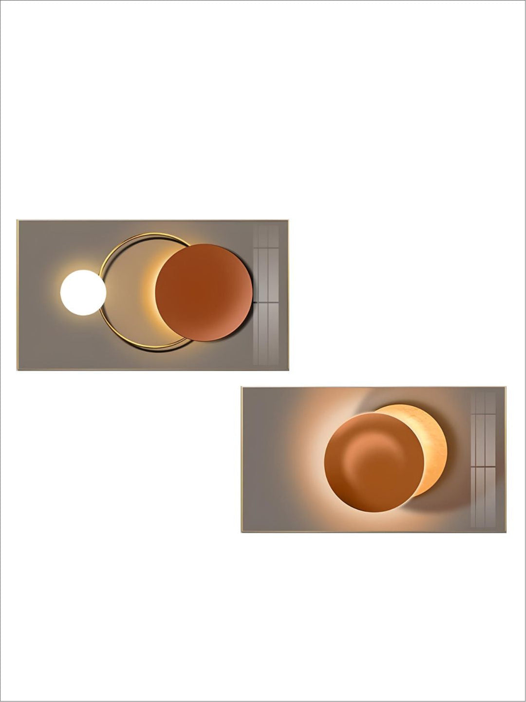 Modern Abstract Architectural Interior Wall Adornment Fine Art